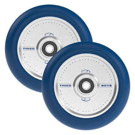 Potkulautapyörät FUZION Thiccboys Wheels 30 x 110mm Navy/Silver