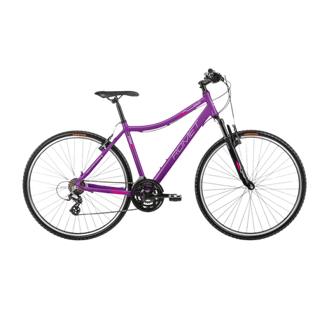 Naisten pyörä ROMET Orkan D, violetti