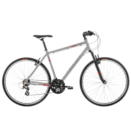 Herrcykel ROMET Orkan M, grå-röd