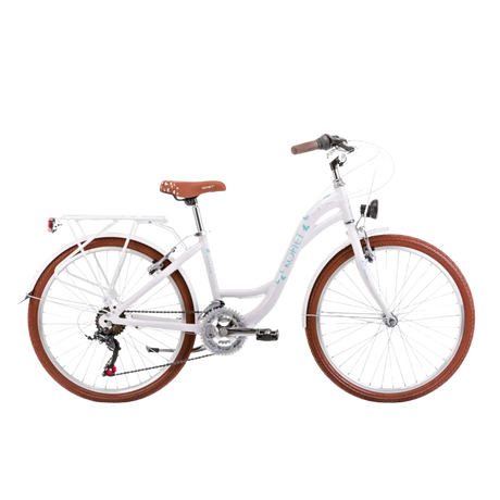 Flickcykel ROMET Panda 1, vit-blå