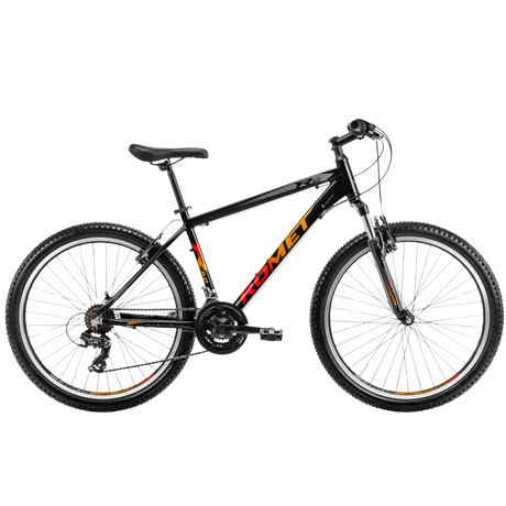Polkupyörä ROMET Rambler R6.0, 26" musta-oranssi-punainen