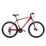 Lastenpyörä ROMET Rambler R6.2, 26" punainen-valkoinen-harmaa