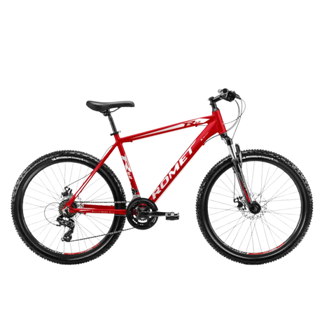 Lastenpyörä ROMET Rambler R6.2, 26" punainen-valkoinen-harmaa