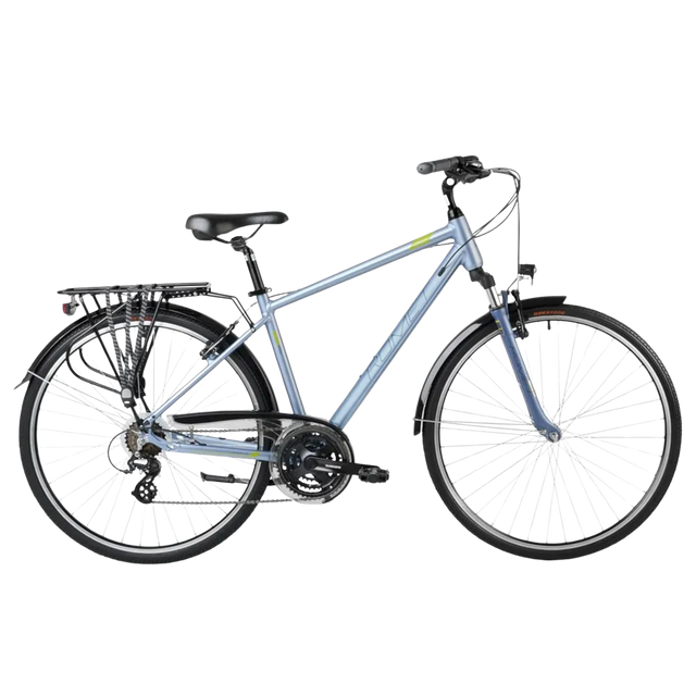 Grågrön ROMET Wagant 0 hybridcykel i sidovy