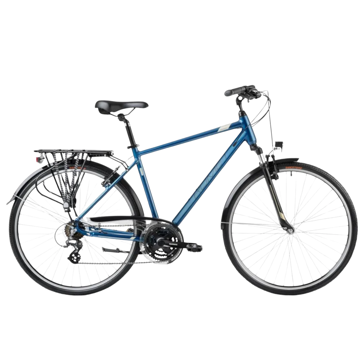 Hybridcykel ROMET Wagant 0, turkos-guld