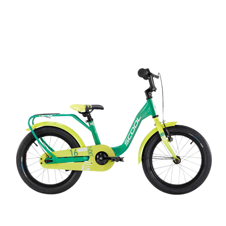 Barncykel S´COOL niXe, 16" grön