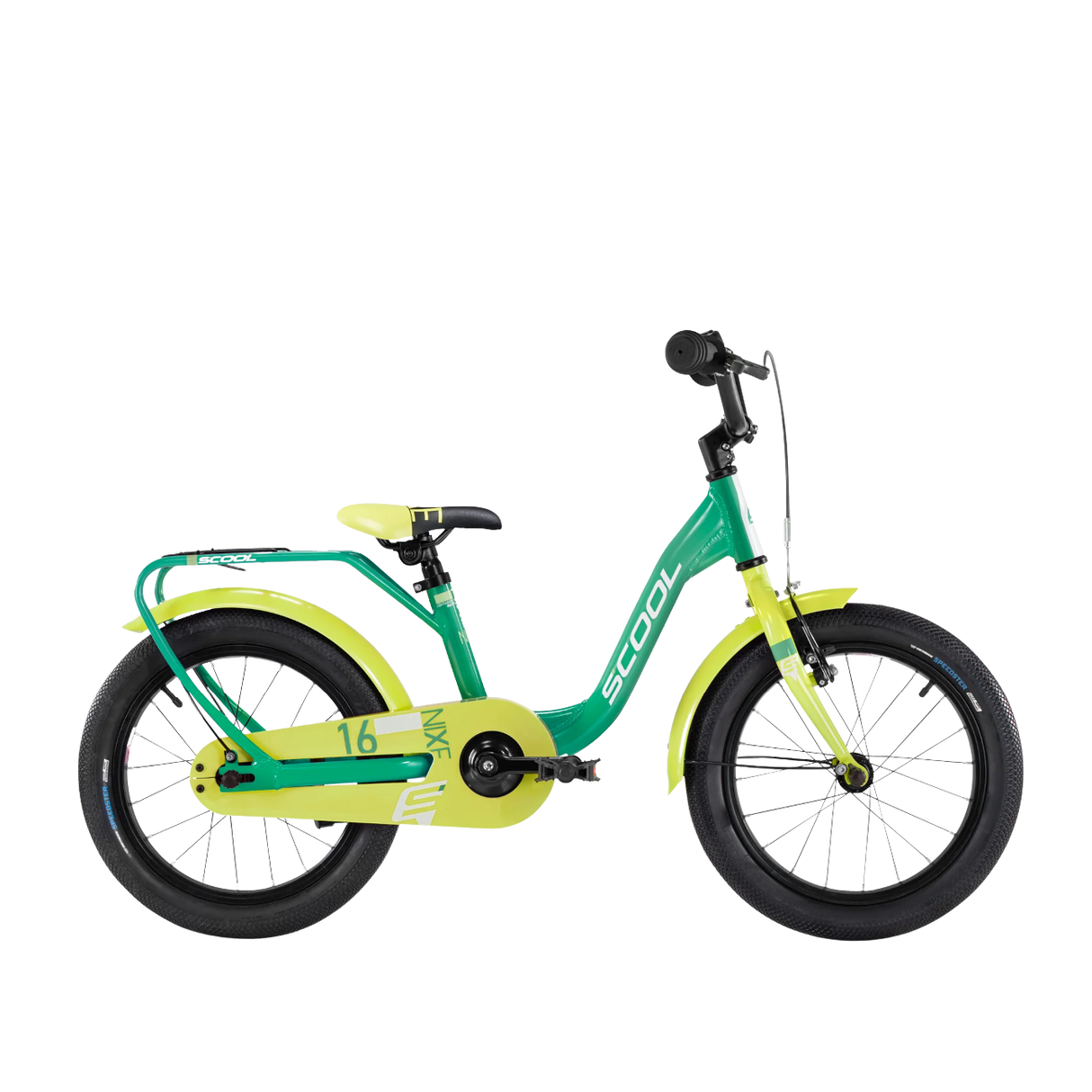 Lastenpyörä S´COOL niXe, 16" vihreä