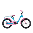 Barncykel S´COOL niXe, 16" blå/rosa