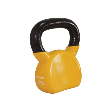 TUNTURI Vinyylikahvakuula 6kg, keltainen