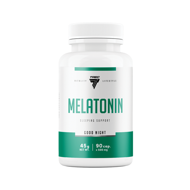 Kosttillskott för sömn TREC Melatonin, 90 kapslar
