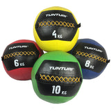 Tunturi Wall Ball 10 kg, vihreä