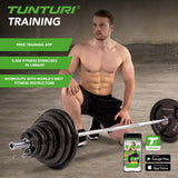 Hantelset TUNTURI 140kg Tri-Grip Hantelset