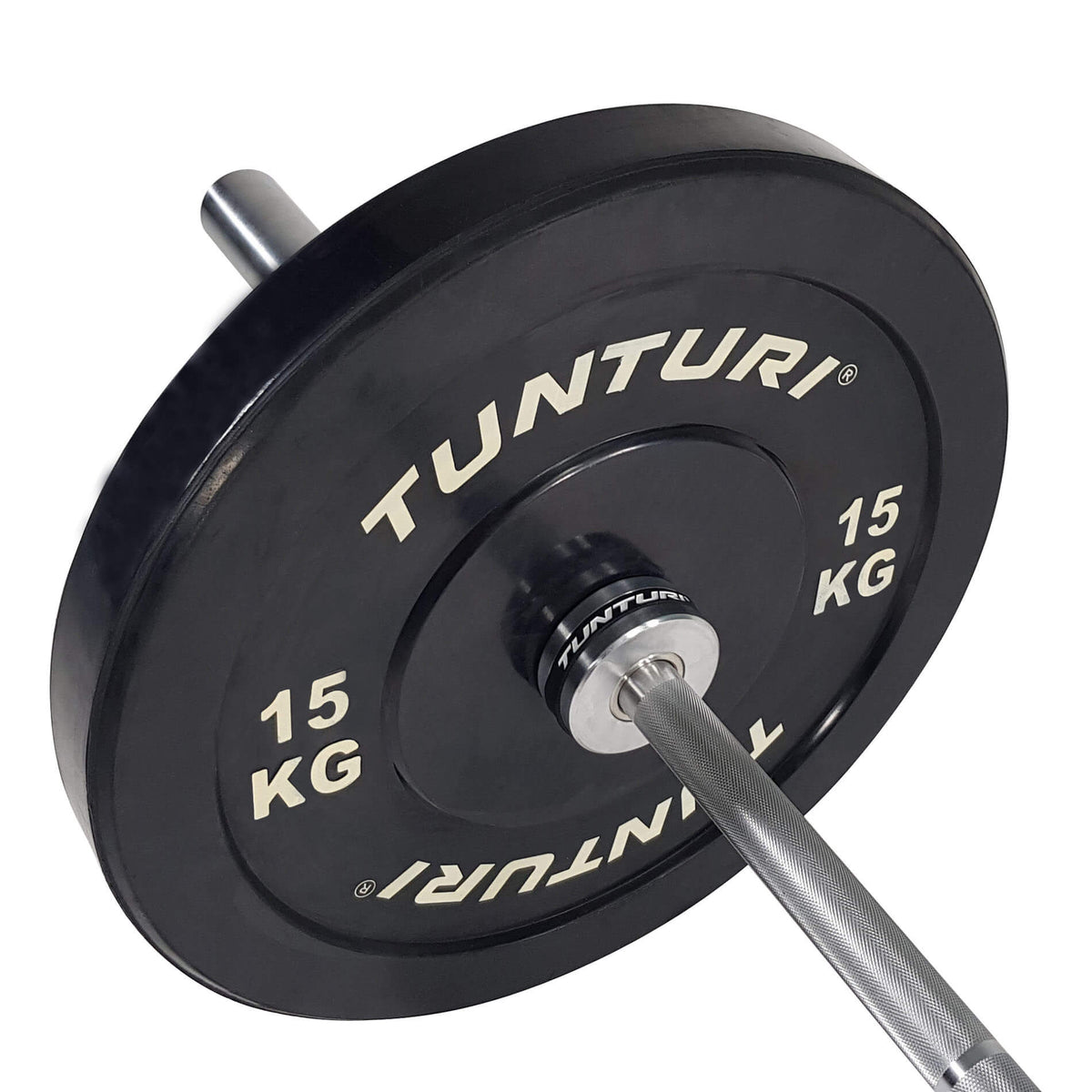 Lyftstång TUNTURI Olympic Bar, 50 mm, 220 cm
