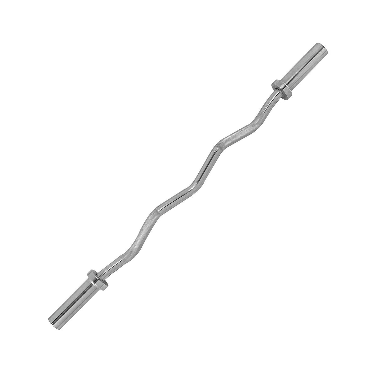 Nostotanko TUNTURI Olympic Curlbar Chrome, 50 mm, 120cm, SpringCol