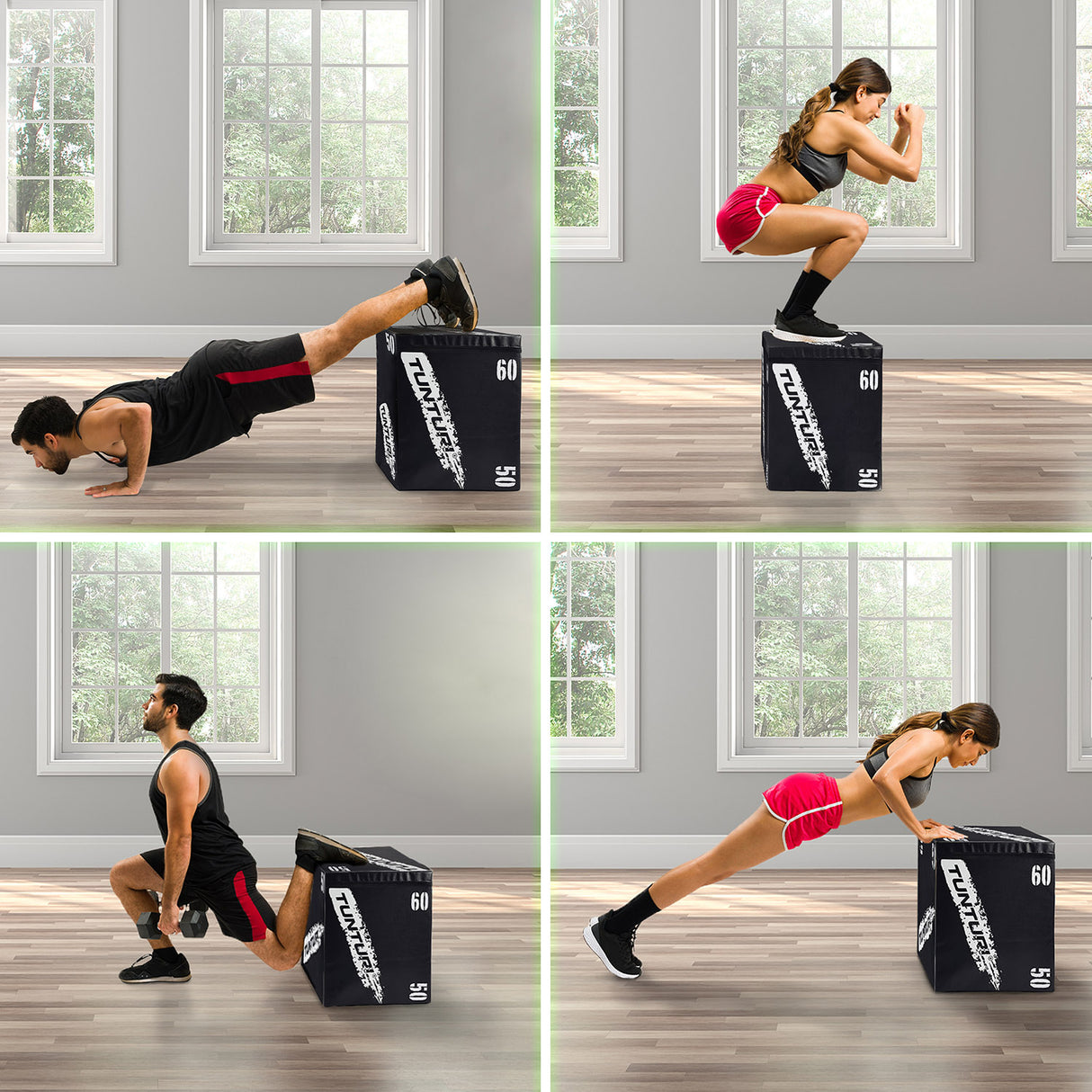 Treenilaatikko TUNTURI Plyo Box Soft (EVA) 40/50/60cm