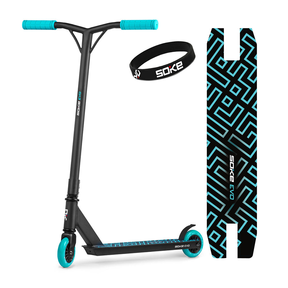 Tricksparkcykel SOKE EVO, svart