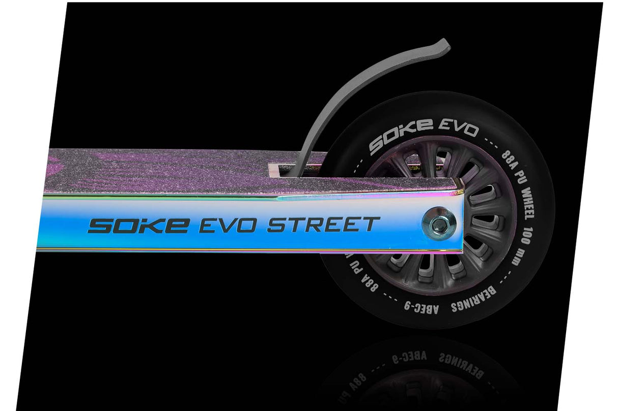Tricksparkcykel SOKE EVO, neochromic