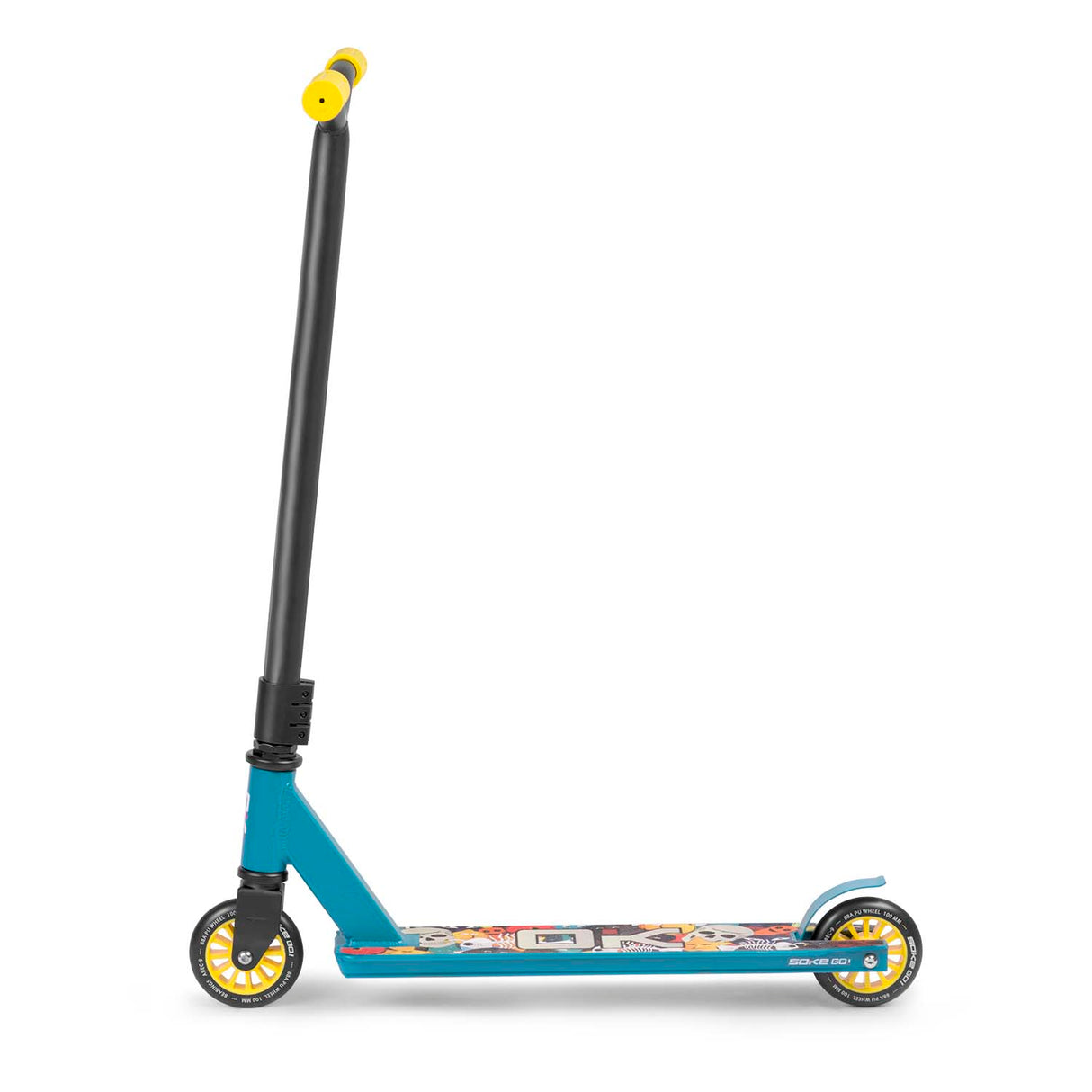 Stuntscooter SOKE GO! blå-gul