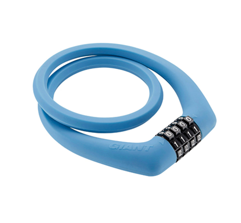 Vaijerilukko GIANT SURELOCK RUBBER Sky Blue, sininen