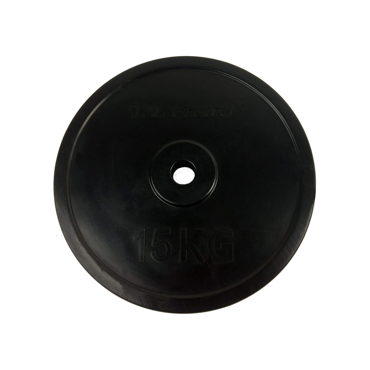 Viktplatta TUNTURI Rubber Plate, 30 mm, 5 kg
