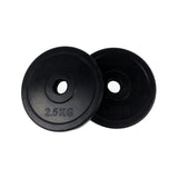 Viktplattor TUNTURI Rubber Plates, 30 mm, 1.25 kg