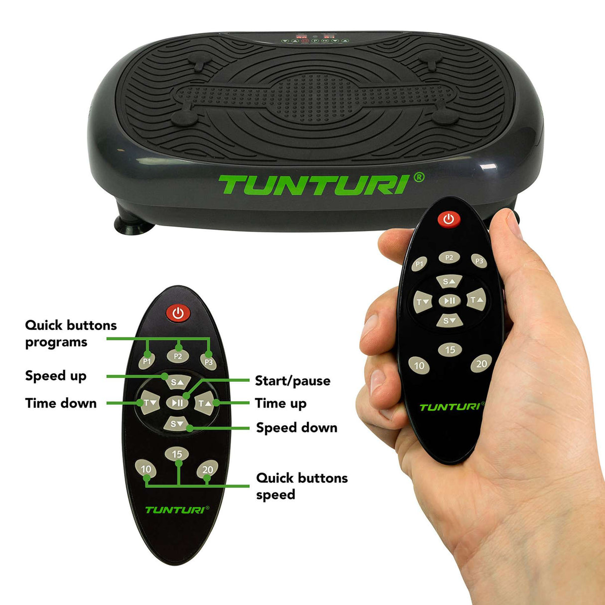 Värähtelylevy TUNTURI Cardio Fit V10