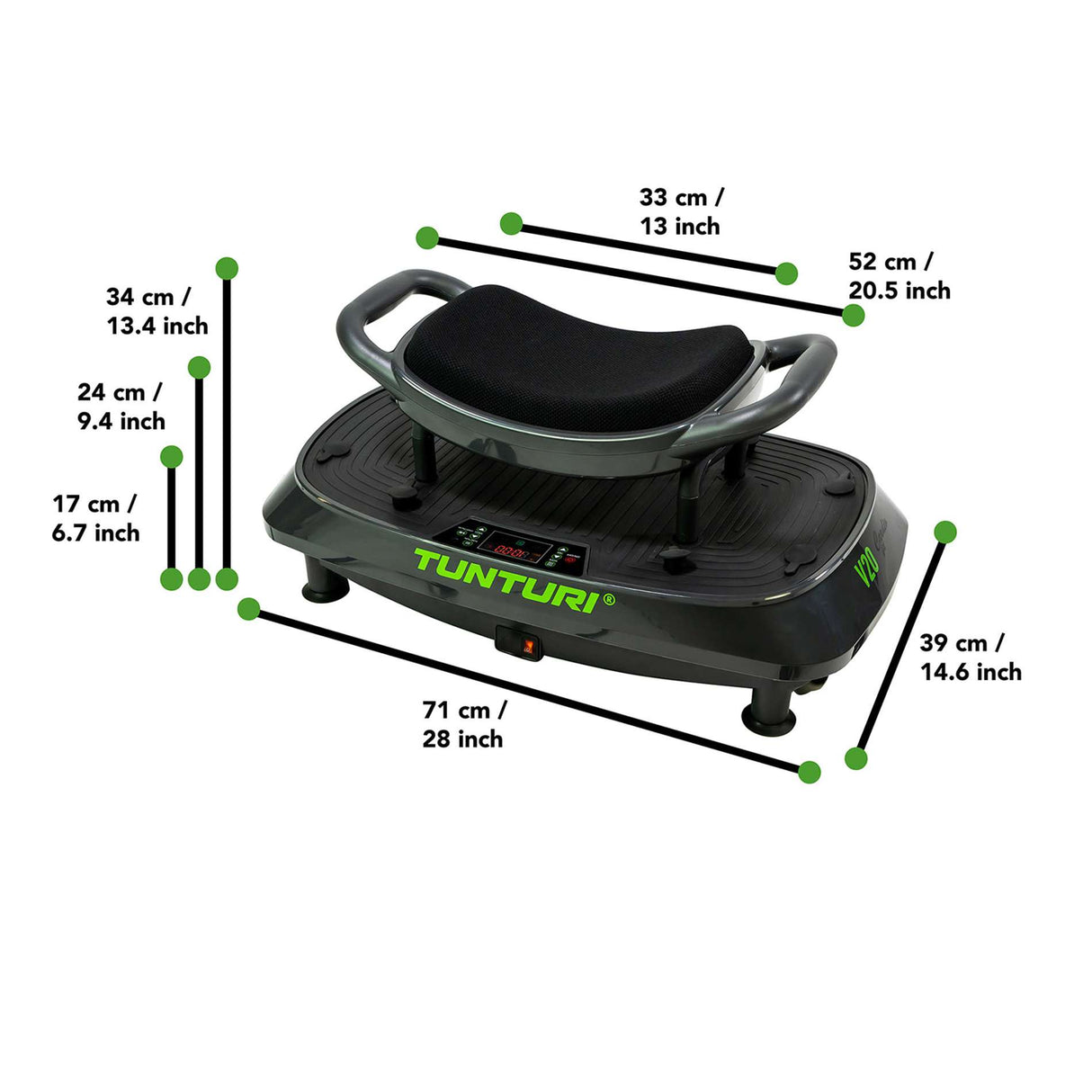 Värähtelylevy TUNTURI Cardio Fit V20