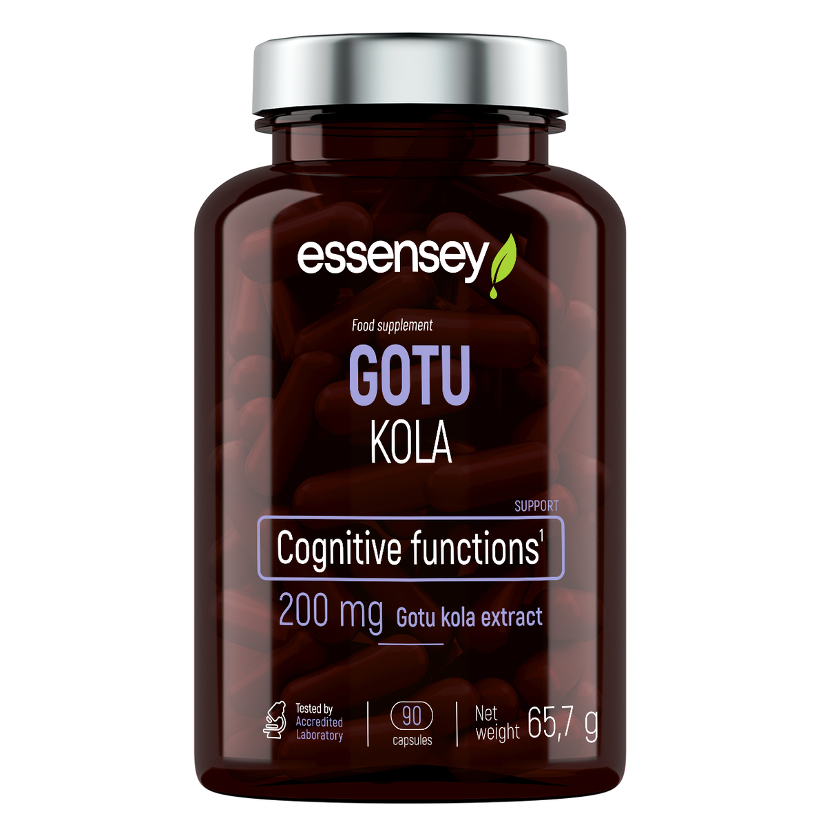 Vitamincapslar TREC ESSENSEY GOTU KOLA 90 kapselia