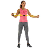 TUNTURI Tubing Set, kahvoilla, kevyt, keltainen