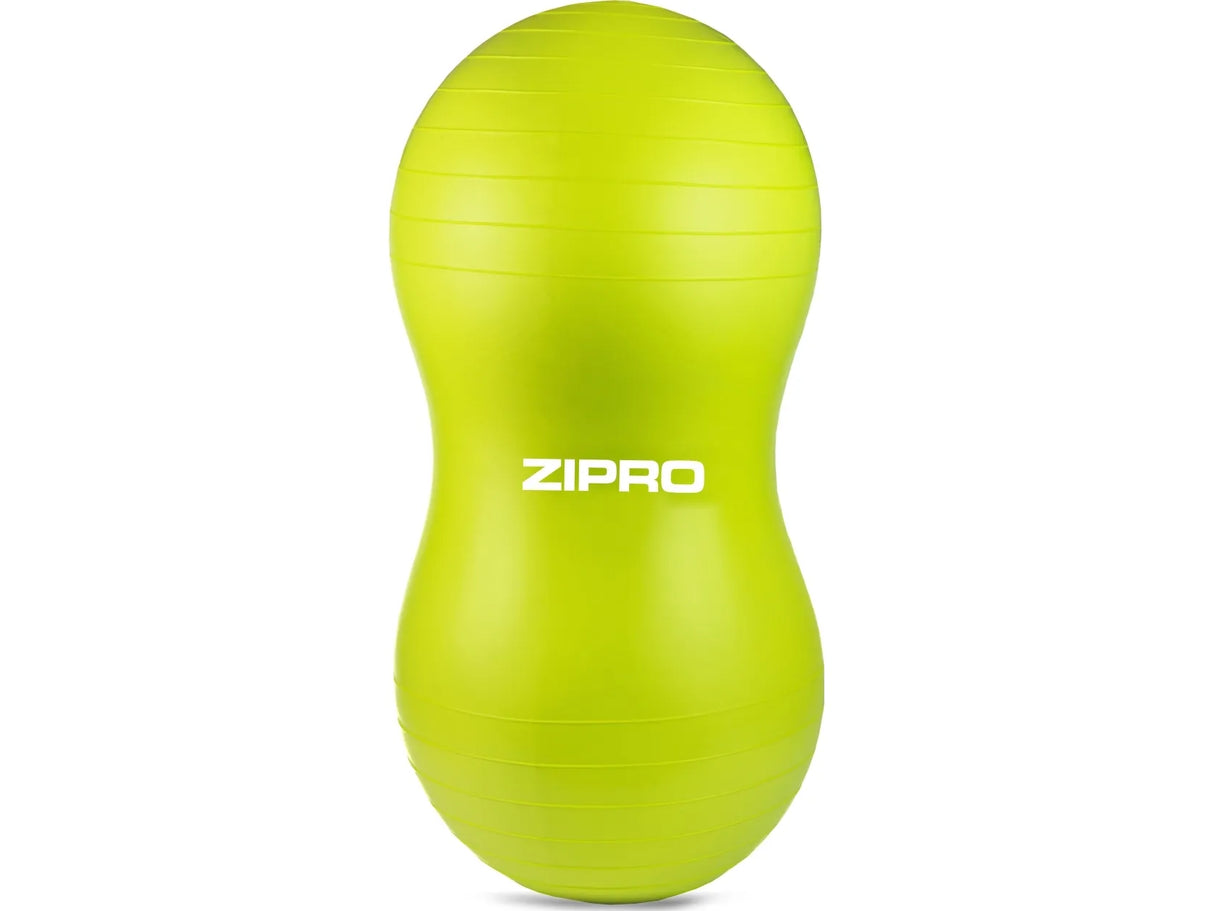 Gymnastikboll ZIPRO Peanut 45cm, grön