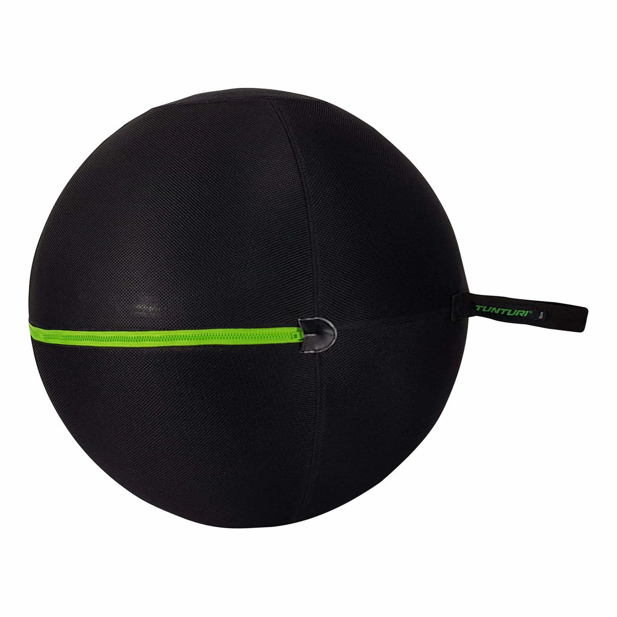 Kuntosallipallon päällinen TUNTURI Gymball Cover 75cm, vihreällä vetoketjulla