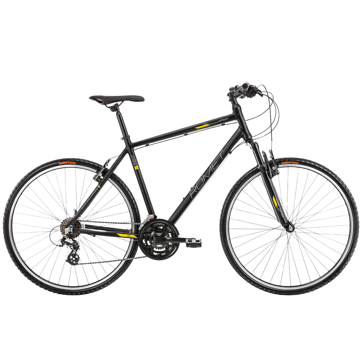 Hybridcykel Romet Orkan M, svart