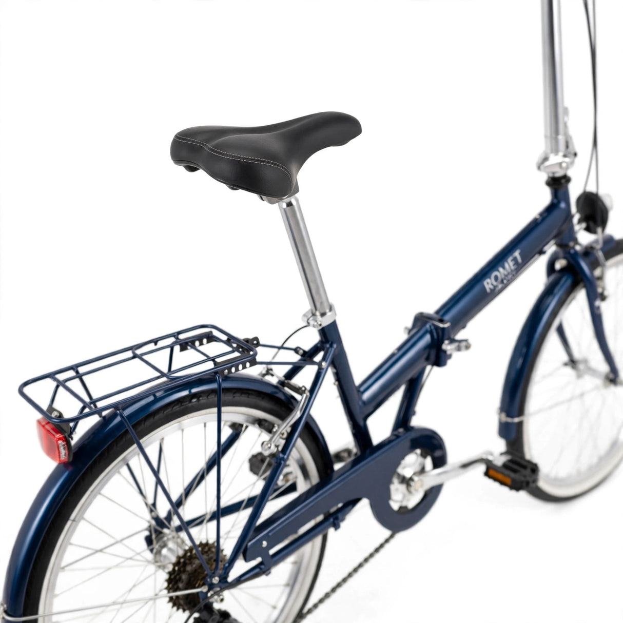 Hopfällbar cykel ROMET Jubilat ECO, blå