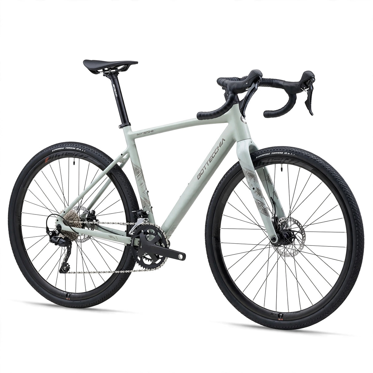 Gravelpyörä BOTTECCHIA Gravel Monster - GRX610 12s - C48 Grigio Opaco