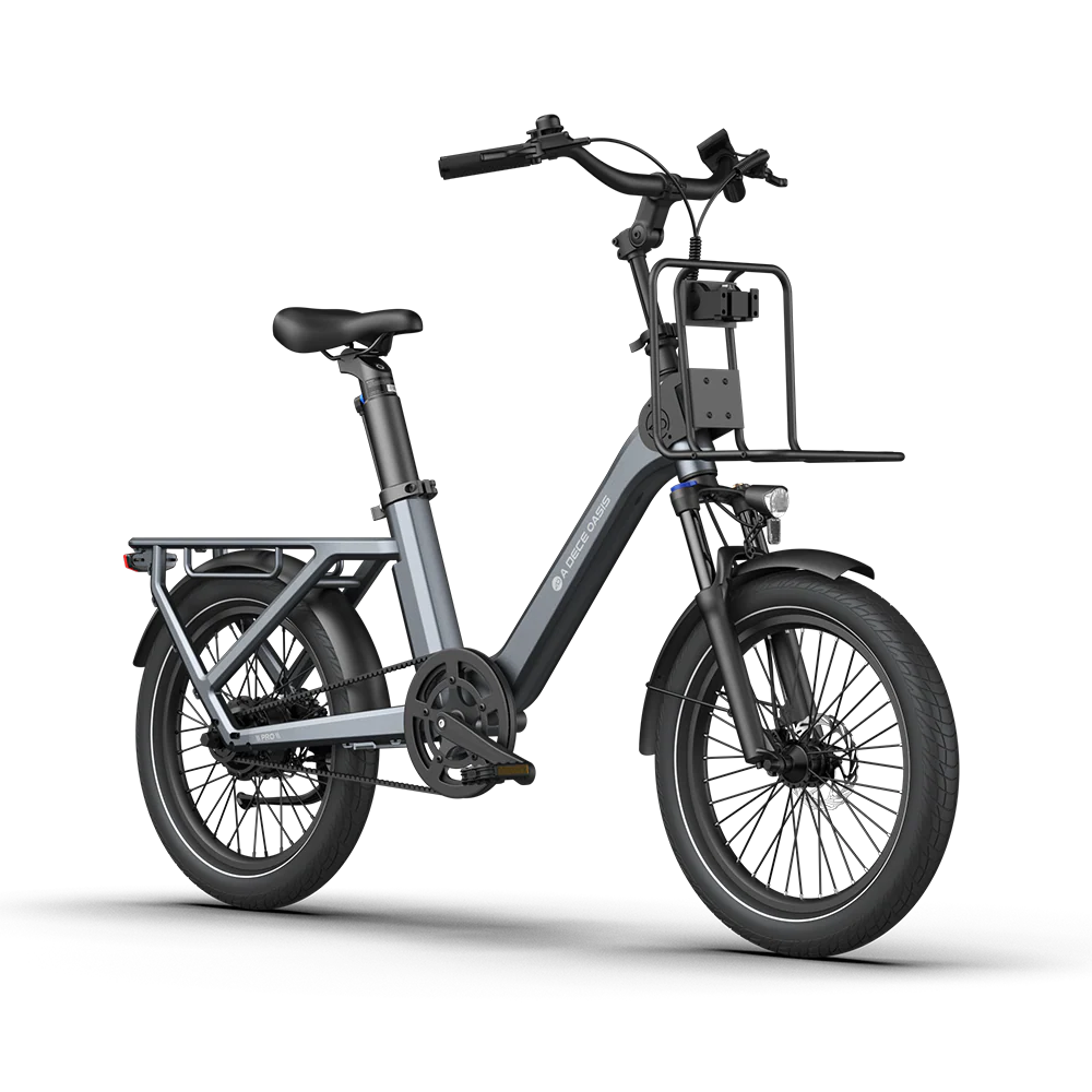 Elcykel ADO Air One Ultra, Grå