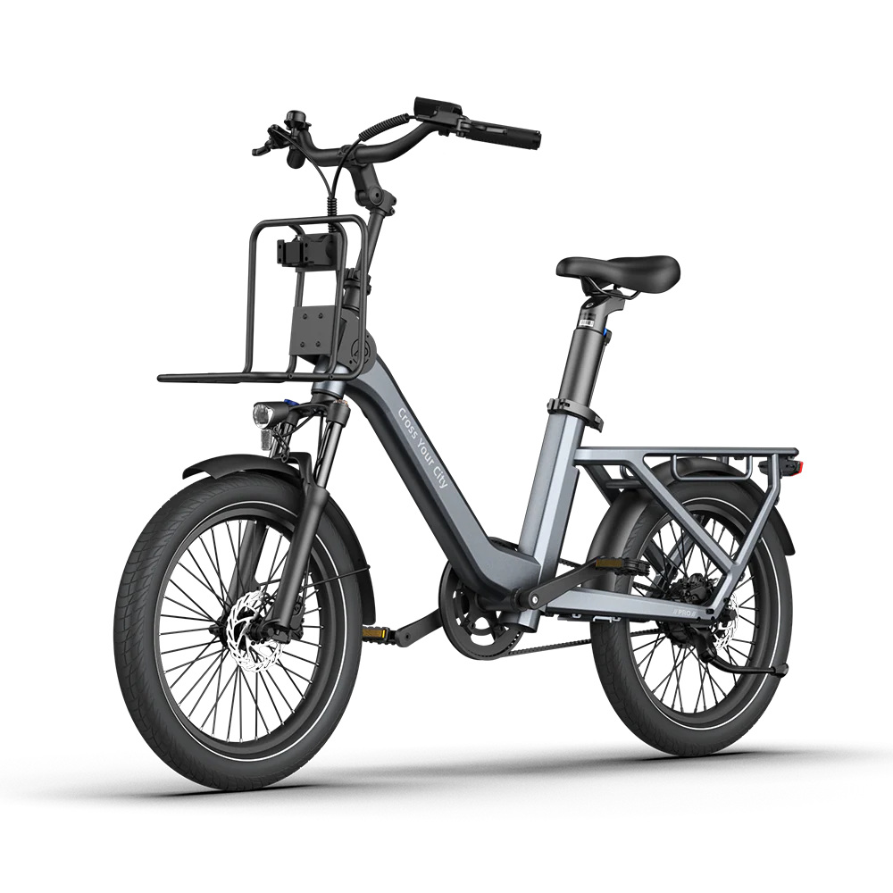 Elcykel ADO Air One Ultra, Grå