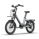 Elcykel ADO Air One Ultra, Grå