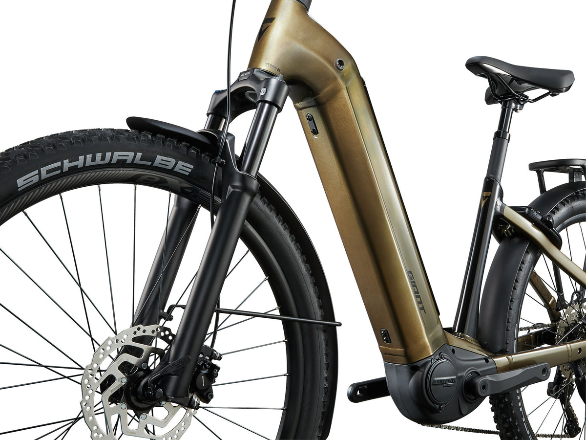 Elcykel GIANT Anytour X E+ 3, 27.5" Pyrite Brown