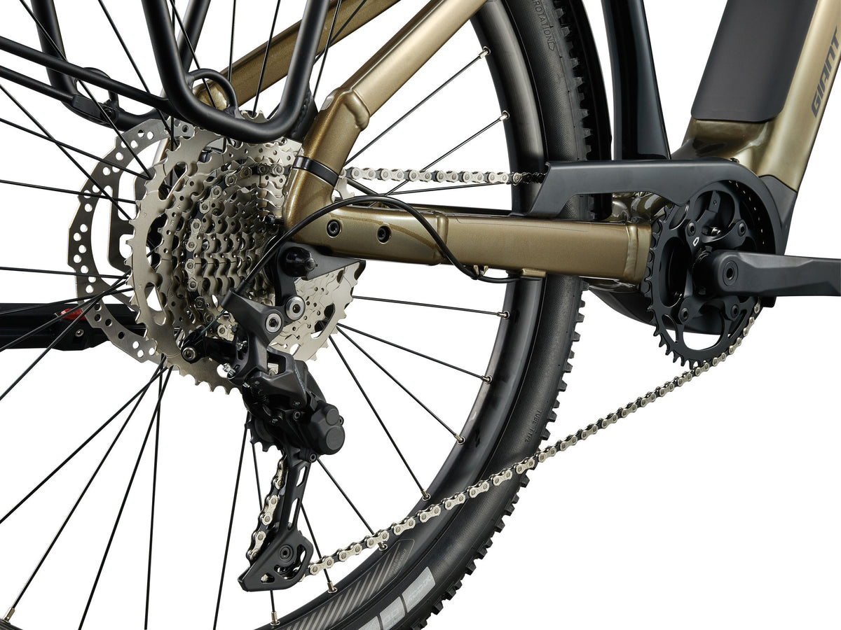Elcykel GIANT Anytour X E+ 3, 27.5" Pyrite Brown