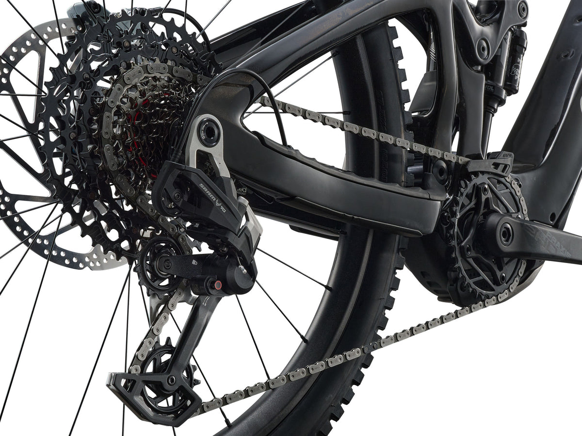 Elcykel GIANT Reign Advanced E+ 1, Mercury/Carbon Smoke