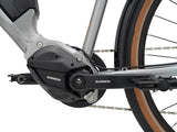 Elcykel KONA Dew-E, Gloss Metallic Dark Faux Raw (Grå)