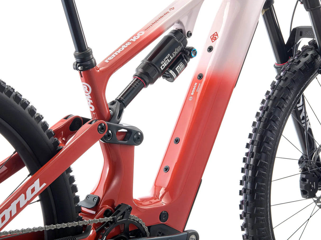 Elcykel KONA Remote 160 CR, Gloss Burnt Orange