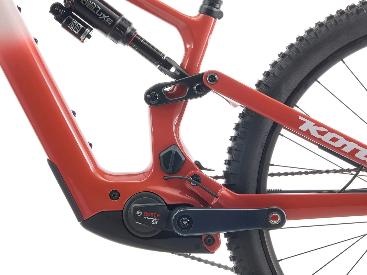 Elcykel KONA Remote 160 CR, Gloss Burnt Orange