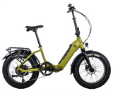 Hopfällbar el-fatbike LEADER FOX Cody 20", Svart