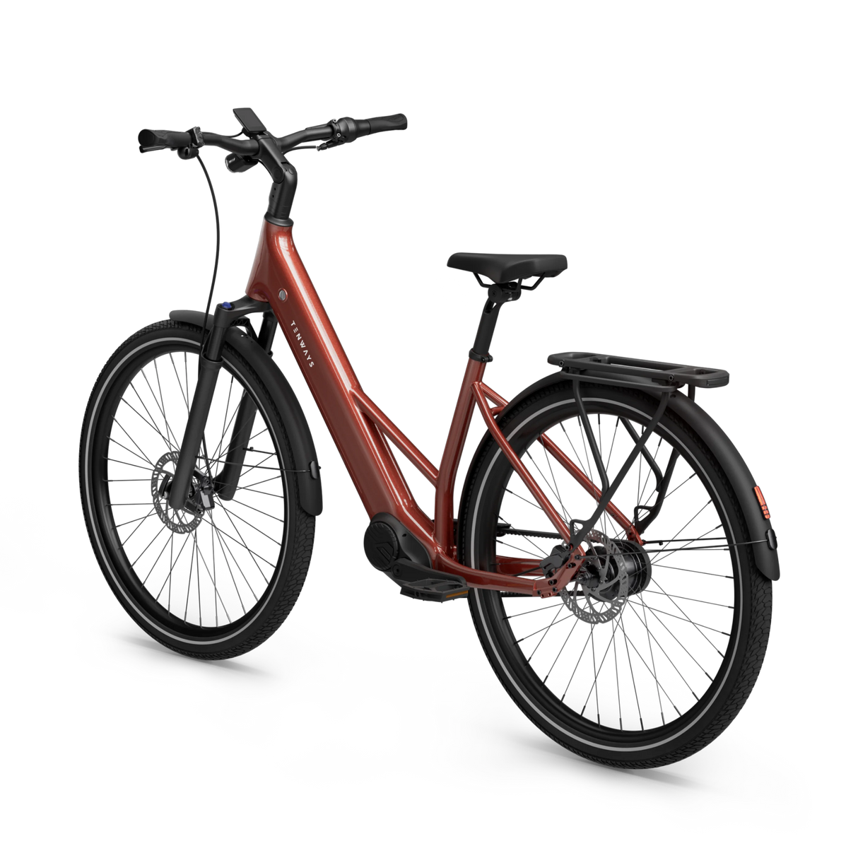 Elcykel TENWAYS Ago Air Belt, Velvet Red