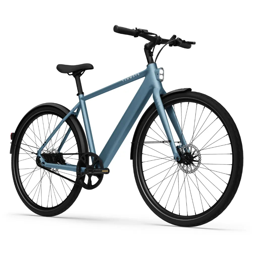 Elcykel TENWAYS CGO600 Pro, himmelsblå