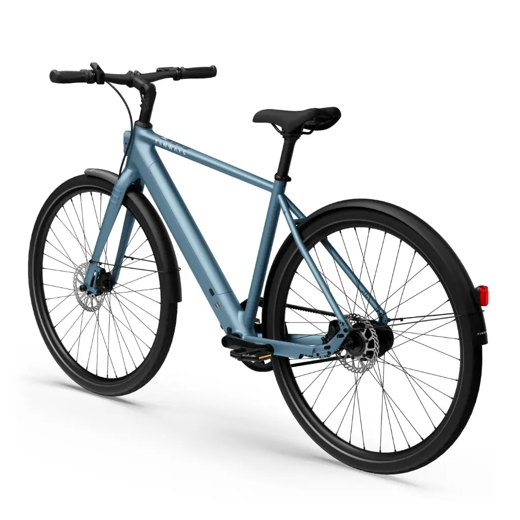 Elcykel TENWAYS CGO600 Pro, himmelsblå