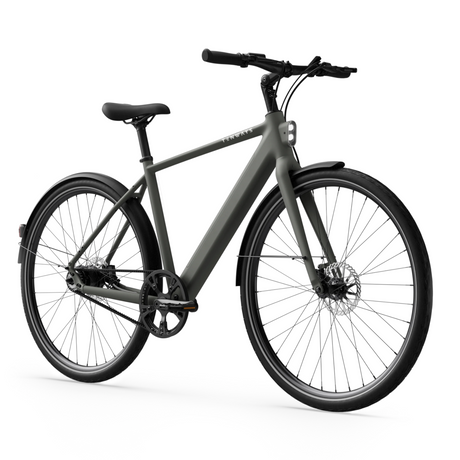 TENWAYS CGO600 Pro elcykel visad från annan vinkel