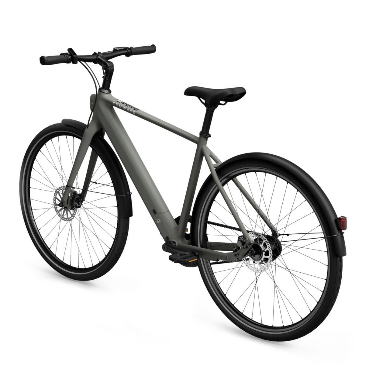 Närbild på ram och batteridel på TENWAYS CGO600 Pro