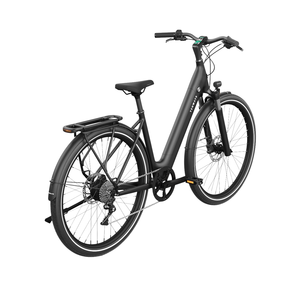 Elcykel TENWAYS CGO800 Plus, Midnight Black